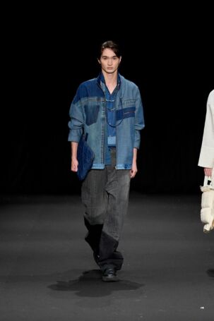 7/14 | Zero Waste Fashion Story Wear (Global Fashion Collective) Spring 2026 | Photo Credit: JFWO Japan Fashion Week Organization Zero Waste Fashion Story Wear (Global Fashion Collective) Spring 2026 | Photo Credit: JFWO Japan Fashion Week Organization