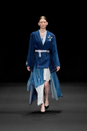 8/14 | Zero Waste Fashion Story Wear (Global Fashion Collective) Spring 2026 | Photo Credit: JFWO Japan Fashion Week Organization Zero Waste Fashion Story Wear (Global Fashion Collective) Spring 2026 | Photo Credit: JFWO Japan Fashion Week Organization