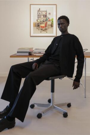 6/12 | Setting at Berner Kühl Spring 2026 | Photo: James Cochrane | Courtesy of Copenhagen Fashion Week Setting at Berner Kühl Spring 2026 | Photo: James Cochrane | Courtesy of Copenhagen Fashion Week