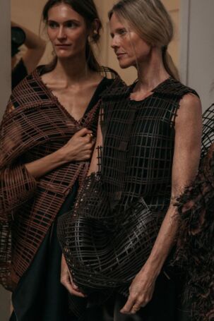 3/27 | Backstage at Freya Dalsjø Spring 2026 | Photo: Tonya Matyu | Courtesy of Copenhagen Fashion Week Backstage at Freya Dalsjø Spring 2026 | Photo: Tonya Matyu | Courtesy of Copenhagen Fashion Week