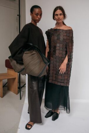 9/27 | Backstage at Freya Dalsjø Spring 2026 | Photo: Tonya Matyu | Courtesy of Copenhagen Fashion Week Backstage at Freya Dalsjø Spring 2026 | Photo: Tonya Matyu | Courtesy of Copenhagen Fashion Week