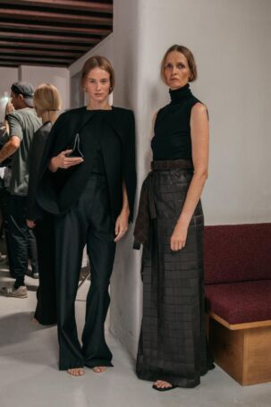 10/27 | Backstage at Freya Dalsjø Spring 2026 | Photo: Tonya Matyu | Courtesy of Copenhagen Fashion Week Backstage at Freya Dalsjø Spring 2026 | Photo: Tonya Matyu | Courtesy of Copenhagen Fashion Week