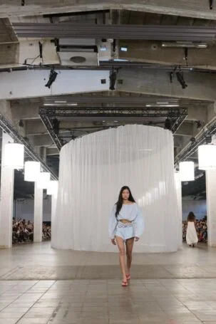 6/27 | Setting at ROTATE Spring 2026 | Photo: James Cochrane | Courtesy of Copenhagen Fashion Week Setting at ROTATE Spring 2026 | Photo: James Cochrane | Courtesy of Copenhagen Fashion Week