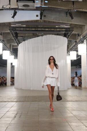 8/27 | Setting at ROTATE Spring 2026 | Photo: James Cochrane | Courtesy of Copenhagen Fashion Week Setting at ROTATE Spring 2026 | Photo: James Cochrane | Courtesy of Copenhagen Fashion Week