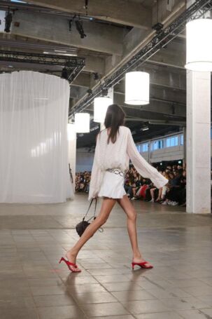 9/27 | Setting at ROTATE Spring 2026 | Photo: James Cochrane | Courtesy of Copenhagen Fashion Week Setting at ROTATE Spring 2026 | Photo: James Cochrane | Courtesy of Copenhagen Fashion Week