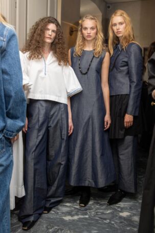5/31 | Backstage at Skall Studio Spring 2026 | Photo: Bryndis Thorsteinsdottir | Courtesy of Copenhagen Fashion Week Backstage at Skall Studio Spring 2026 | Photo: Bryndis Thorsteinsdottir | Courtesy of Copenhagen Fashion Week
