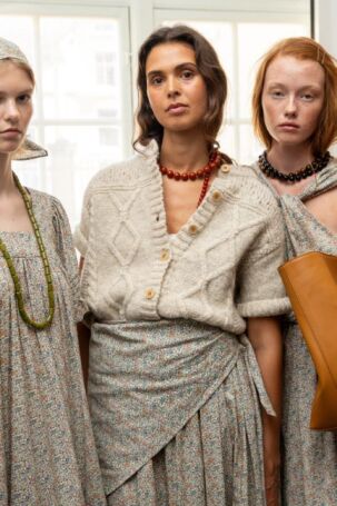 8/31 | Backstage at Skall Studio Spring 2026 | Photo: Bryndis Thorsteinsdottir | Courtesy of Copenhagen Fashion Week Backstage at Skall Studio Spring 2026 | Photo: Bryndis Thorsteinsdottir | Courtesy of Copenhagen Fashion Week