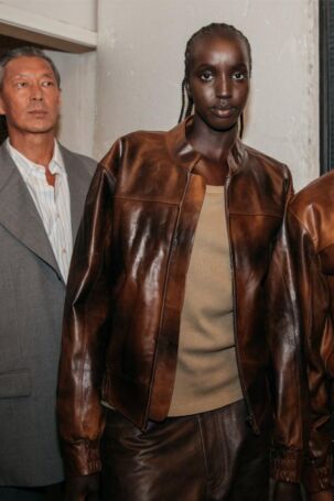 1/30 | Backstage at Sunflower Spring 2026 | Photo: Tonya Matyu | Courtesy of Copenhagen Fashion Week Backstage at Sunflower Spring 2026 | Photo: Tonya Matyu | Courtesy of Copenhagen Fashion Week
