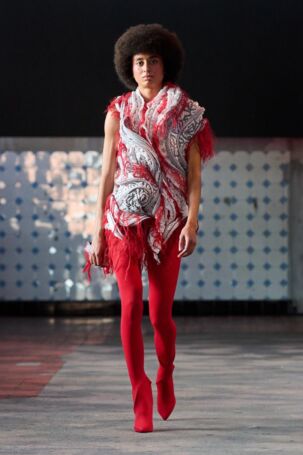 3/86 | Swedish School of Textiles Spring 2026 | Photo: James Cochrane | Courtesy of Copenhagen Fashion Week Swedish School of Textiles Spring 2026 | Photo: James Cochrane | Courtesy of Copenhagen Fashion Week