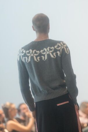 2/20 | Setting at Andrej Gronau Spring 2026 | Photo: Ines Bahr | Courtesy of Berlin Fashion Week Setting at Andrej Gronau Spring 2026 | Photo: Ines Bahr | Courtesy of Berlin Fashion Week