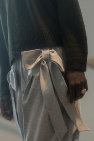 5/20 | Setting at Andrej Gronau Spring 2026 | Photo: Ines Bahr | Courtesy of Berlin Fashion Week Setting at Andrej Gronau Spring 2026 | Photo: Ines Bahr | Courtesy of Berlin Fashion Week