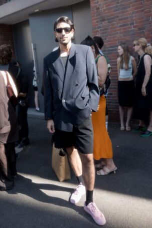 8/27 Puja (@__puj) at Andrej Gronau Spring 2026, Berlin Fashion Week | Photo: Ines Bahr | Courtesy of Berlin Fashion Week Puja (@__puj) at Andrej Gronau Spring 2026, Berlin Fashion Week | Photo: Ines Bahr | Courtesy of Berlin Fashion Week