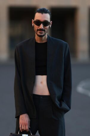 7/22 Julian Daynov (@juliandaynov) at Balletshofer Spring 2026, Berlin Fashion Week | Photo: Jeremy Moeller | Courtesy of Berlin Fashion Week Julian Daynov (@juliandaynov) at Balletshofer Spring 2026, Berlin Fashion Week | Photo: Jeremy Moeller | Courtesy of Berlin Fashion Week