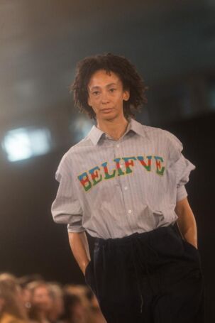 8/15 | Setting at BUZIGAHILL Spring 2026 | Photo: Ines Bahr | Courtesy of Berlin Fashion Week Setting at BUZIGAHILL Spring 2026 | Photo: Ines Bahr | Courtesy of Berlin Fashion Week