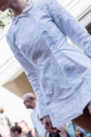 5/14 | Setting at Clara Colette Miramon Spring 2026 | Photo: Ines Bahr | Courtesy of Berlin Fashion Week Setting at Clara Colette Miramon Spring 2026 | Photo: Ines Bahr | Courtesy of Berlin Fashion Week