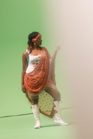 4/11 | Setting at Kitschy Couture Spring 2026 | Photo: Ines Bahr | Courtesy of Berlin Fashion Week Setting at Kitschy Couture Spring 2026 | Photo: Ines Bahr | Courtesy of Berlin Fashion Week