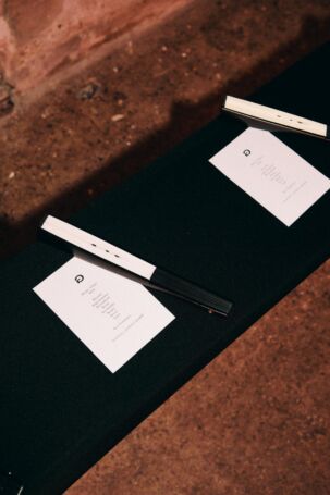 8/9 | Setting at Laura Gerte Spring 2026 | Photo: Ben Monks | Courtesy of Berlin Fashion Week Setting at Laura Gerte Spring 2026 | Photo: Ben Monks | Courtesy of Berlin Fashion Week
