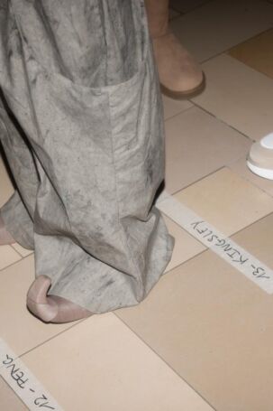 7/20 | Backstage at LUEDER Spring 2026 | Photo: Ines Bahr | Courtesy of Berlin Fashion Week Backstage at LUEDER Spring 2026 | Photo: Ines Bahr | Courtesy of Berlin Fashion Week