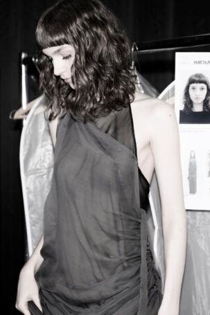 6/43 | Backstage at Milk of Lime Spring 2026 | Photo: Wout Vloeberghs | Courtesy of Berlin Fashion Week Backstage at Milk of Lime Spring 2026 | Photo: Wout Vloeberghs | Courtesy of Berlin Fashion Week