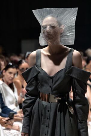 11/16 | Setting at Rebekka Ruetz Spring 2026 | Photo: Mariia Dred | Courtesy of Berlin Fashion Week Setting at Rebekka Ruetz Spring 2026 | Photo: Mariia Dred | Courtesy of Berlin Fashion Week