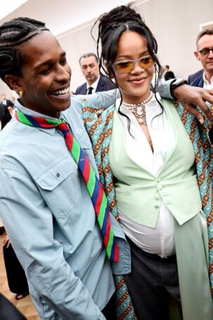 3/56 Rihanna at Dior Homme Spring 2026 Menswear | Photo: Courtesy of Dior Rihanna at Dior Homme Spring 2026 Menswear Photo Call | Photo: Courtesy of Dior