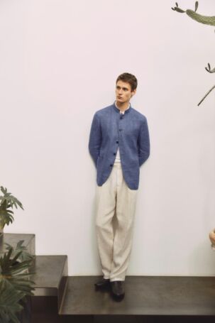3/45 | Boglioli | Spring 2026 Menswear | Courtesy of Boglioli Boglioli | Spring 2026 Menswear | Courtesy of Boglioli