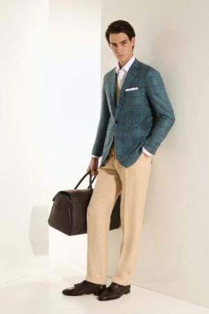 9/25 | Kiton | Spring 2026 Menswear | Courtesy of Kiton Kiton | Spring 2026 Menswear | Courtesy of Kiton