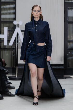 1/15 | Hän Finland Fall 2025 | Photo: Mathias Nordgren | Courtesy of Stockholm Fashion Week Hän Finland Fall 2025 | Photo: Mathias Nordgren | Courtesy of Stockholm Fashion Week
