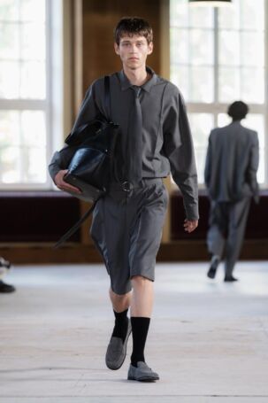 3/38 | Past Tense Spring 2026 | Photo: Mathias Nordgren | Courtesy of Stockholm Fashion Week Past Tense Spring 2026 | Photo: Mathias Nordgren | Courtesy of Stockholm Fashion Week