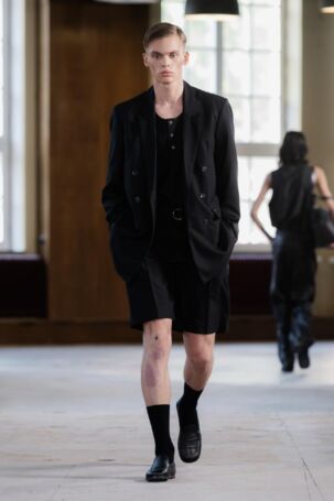 9/38 | Past Tense Spring 2026 | Photo: Mathias Nordgren | Courtesy of Stockholm Fashion Week Past Tense Spring 2026 | Photo: Mathias Nordgren | Courtesy of Stockholm Fashion Week