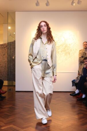 3/15 | Banshee of Savile Row Fall 2025 | Photo: Alla Bogdanovic | Courtesy of Banshee of Savile Row Banshee of Savile Row Fall 2025 | Photo: Alla Bogdanovic | Courtesy of Banshee of Savile Row