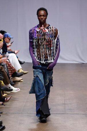 6/21 | Jawara Alleyne Fall 2025 | Photo: NOWFASHION.com Jawara Alleyne Fall 2025 | Photo: NOWFASHION.com