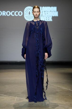1/27 | Maison Sara Chraïbi | Fall 2025 | Courtesy of Maison Sara Chraïbi Maison Sara Chraïbi | Fall 2025 | Courtesy of Maison Sara Chraïbi