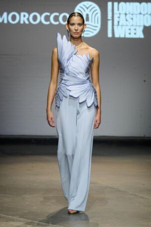7/27 | Maison Sara Chraïbi | Fall 2025 | Courtesy of Maison Sara Chraïbi Maison Sara Chraïbi | Fall 2025 | Courtesy of Maison Sara Chraïbi