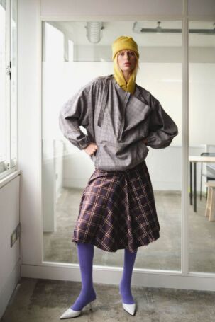 1/76 | Talia Byre Fall 2025 | Photo: Esther Theaker | Courtesy of Talia Byre Talia Byre Fall 2025 | Photo: Esther Theaker | Courtesy of Talia Byre