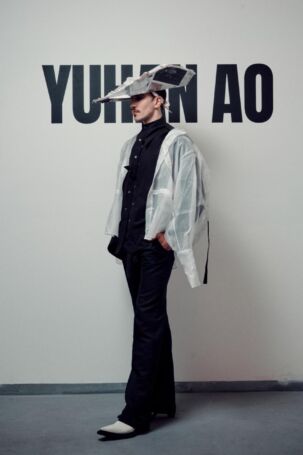 8/18 | Yuhan Ao Fall 2025 | Photo: Ben Bradish Ellames | Courtesy of Yuhan Ao Yuhan Ao Fall 2025 | Photo: Ben Bradish Ellames | Courtesy of Yuhan Ao