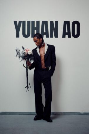 10/18 | Yuhan Ao Fall 2025 | Photo: Ben Bradish Ellames | Courtesy of Yuhan Ao Yuhan Ao Fall 2025 | Photo: Ben Bradish Ellames | Courtesy of Yuhan Ao