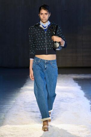 9/37 | Sandy Liang Fall 2025 | Photo: Filippo Fior | Courtesy of Sandy Liang Sandy Liang Fall 2025 | Photo: Filippo Fior | Courtesy of Sandy Liang