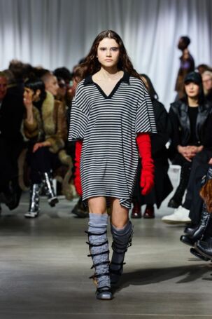 11/20 | Andrej Gronau Fall 2025 | Photo: Finnegan Koichi Godenschweger | Courtesy of Berlin Fashion Week Andrej Gronau Fall 2025 | Photo: Finnegan Koichi Godenschweger | Courtesy of Berlin Fashion Week