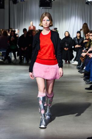 12/20 | Andrej Gronau Fall 2025 | Photo: Finnegan Koichi Godenschweger | Courtesy of Berlin Fashion Week Andrej Gronau Fall 2025 | Photo: Finnegan Koichi Godenschweger | Courtesy of Berlin Fashion Week
