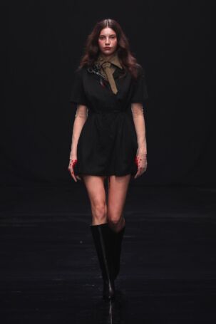 10/27 | Danny Reinke Fall 2025 | Photo: Sebastian Reuter/Getty Images | Courtesy of Berlin Fashion Week Danny Reinke Fall 2025 | Photo: Sebastian Reuter/Getty Images | Courtesy of Berlin Fashion Week