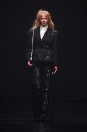 11/27 | Danny Reinke Fall 2025 | Photo: Sebastian Reuter/Getty Images | Courtesy of Berlin Fashion Week Danny Reinke Fall 2025 | Photo: Sebastian Reuter/Getty Images | Courtesy of Berlin Fashion Week