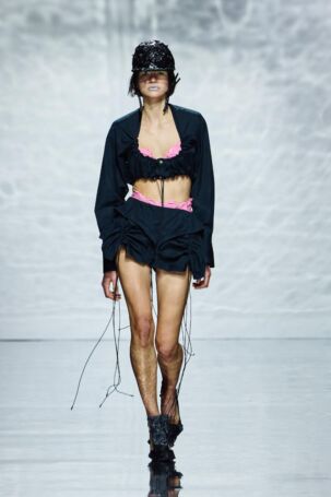 6/21 | Kasia Kucharska Fall 2025 | Photo: Finnegan Koichi Godenschweger | Courtesy of Berlin Fashion Week Kasia Kucharska Fall 2025 | Photo: Finnegan Koichi Godenschweger | Courtesy of Berlin Fashion Week