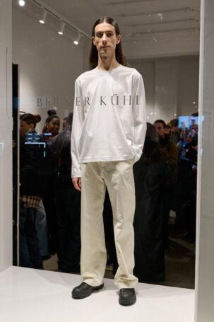 8/12 | Berner Kühl Fall 2025 | Photo: James Cochrane | Courtesy of Copenhagen Fashion Week Berner Kühl Fall 2025 | Photo: James Cochrane | Courtesy of Copenhagen Fashion Week