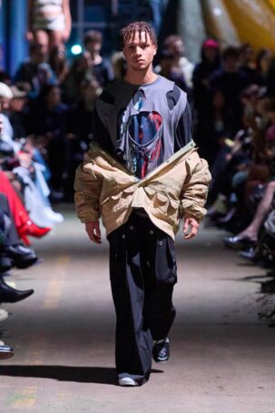 7/22 | FINE CHAOS Fall 2025 | Photo: James Cochrane | Courtesy of Copenhagen Fashion Week FINE CHAOS Fall 2025 | Photo: James Cochrane | Courtesy of Copenhagen Fashion Week