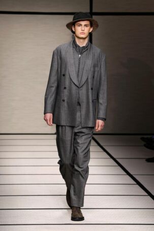 1/111 | Giorgio Armani Fall 2025 Menswear | Photo: NOWFASHION.com Giorgio Armani Fall 2025 Menswear | Photo: NOWFASHION.com