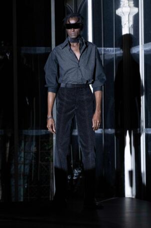 1/30 | MM6 Maison Margiela Fall 2025 Menswear | Photo: Giovanni Giannoni | Courtesy of Pitti Immagine Uomo MM6 Maison Margiela Fall 2025 Menswear | Photo: Giovanni Giannoni | Courtesy of Pitti Immagine Uomo