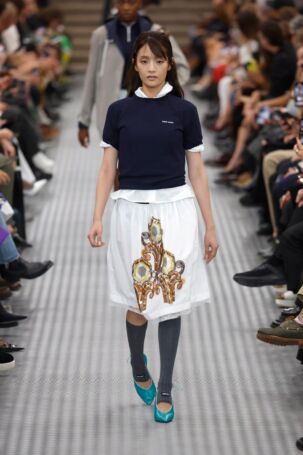 9/68 | Miu Miu Spring 2025 | Photo: NOWFASHION.com Miu Miu Spring 2025 | Photo: NOWFASHION.com