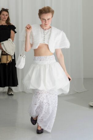 2/76 | Nicklas Skovgaard Spring 2025 | Photo: James Cochrane | Courtesy of Copenhagen Fashion Week Nicklas Skovgaard Spring 2025 | Photo: James Cochrane | Courtesy of Copenhagen Fashion Week
