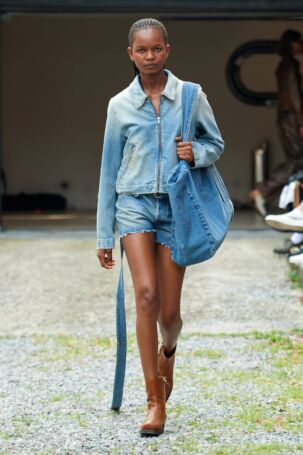 4/20 | Won Hundred Spring 2025 | Photo: James Cochrane | Courtesy of Copenhagen Fashion Week Won Hundred Spring 2025 | Photo: James Cochrane | Courtesy of Copenhagen Fashion Week